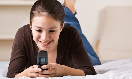 Teen On Phone 108