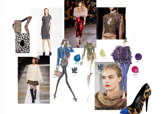 Black & Blue, Texture & Patterns: Focus on Fall Fashion