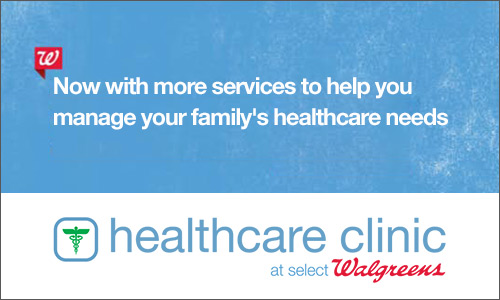 Family Medical Care Made Easy at Walgreens #HealthcareClinic