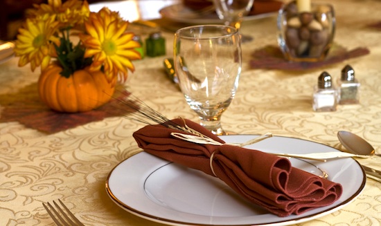 Dressing Your Table for Thanksgiving