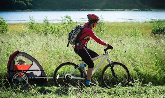 bicycle with baby