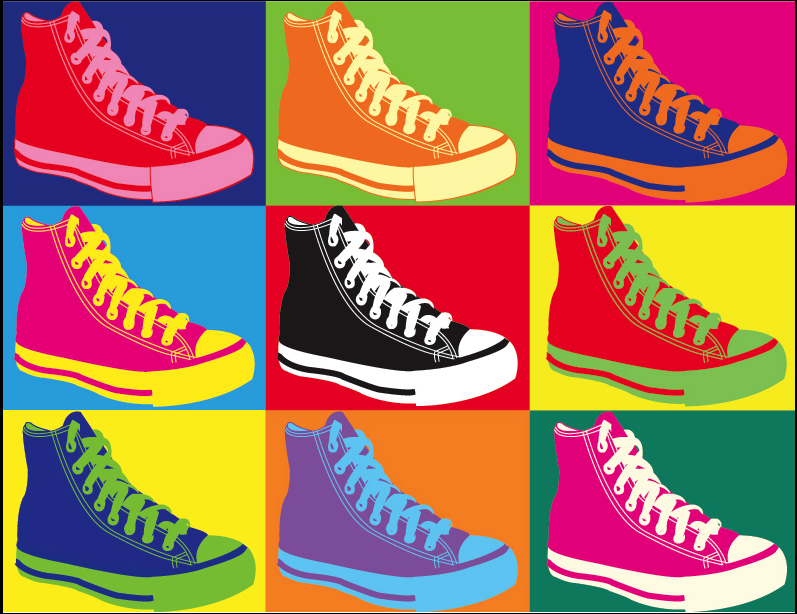 converse andy warhol ebay video