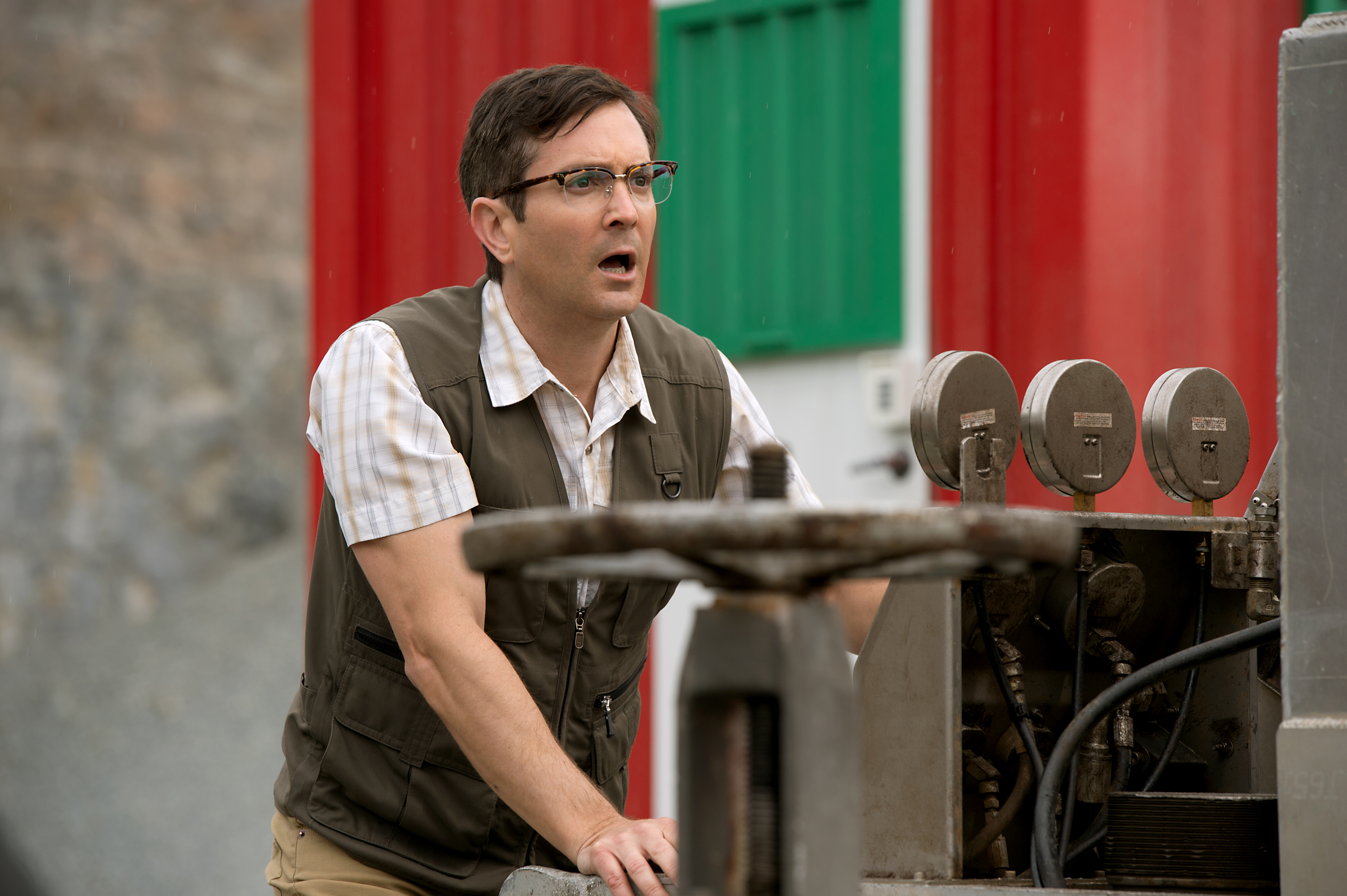 Thomas Lennon plays Jim Dowd in Monster Trucks from Paramount Pictures.