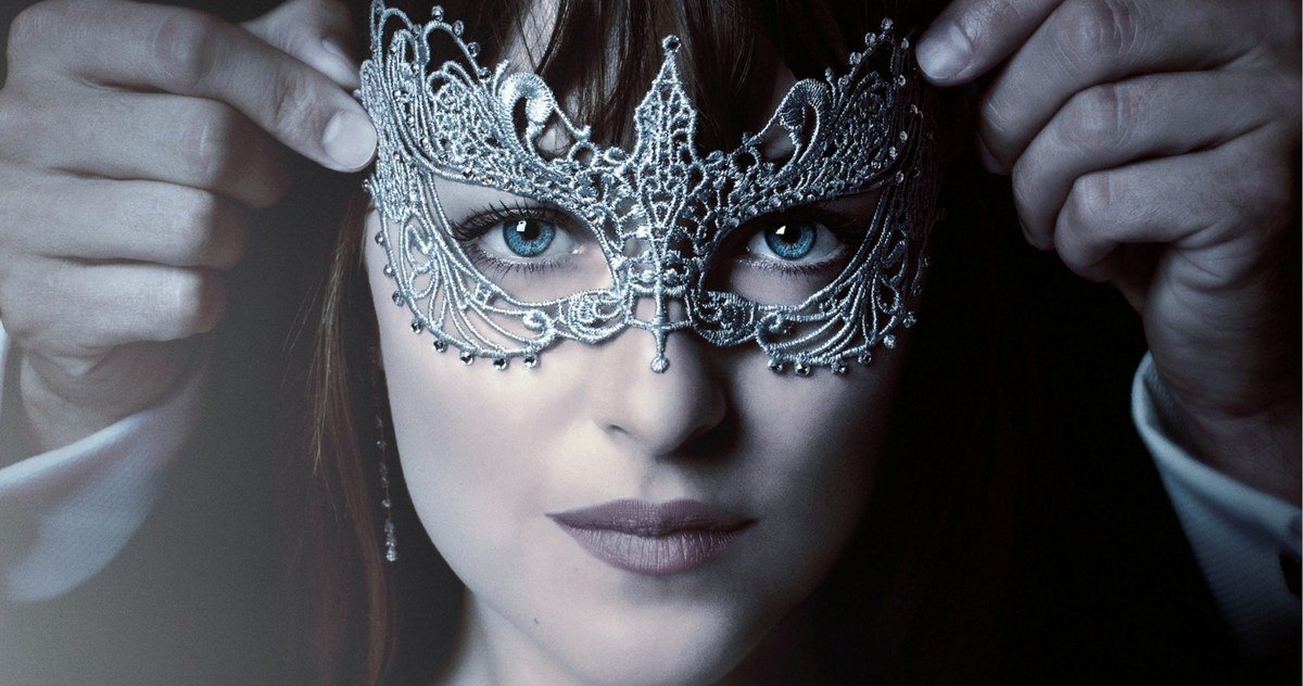 Fifty Shades Darker Anastasia Steele Lace Masquerade Mask 50 Shades Grey