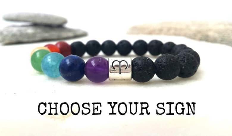 Zodiac Inspired Chakra Bracelet