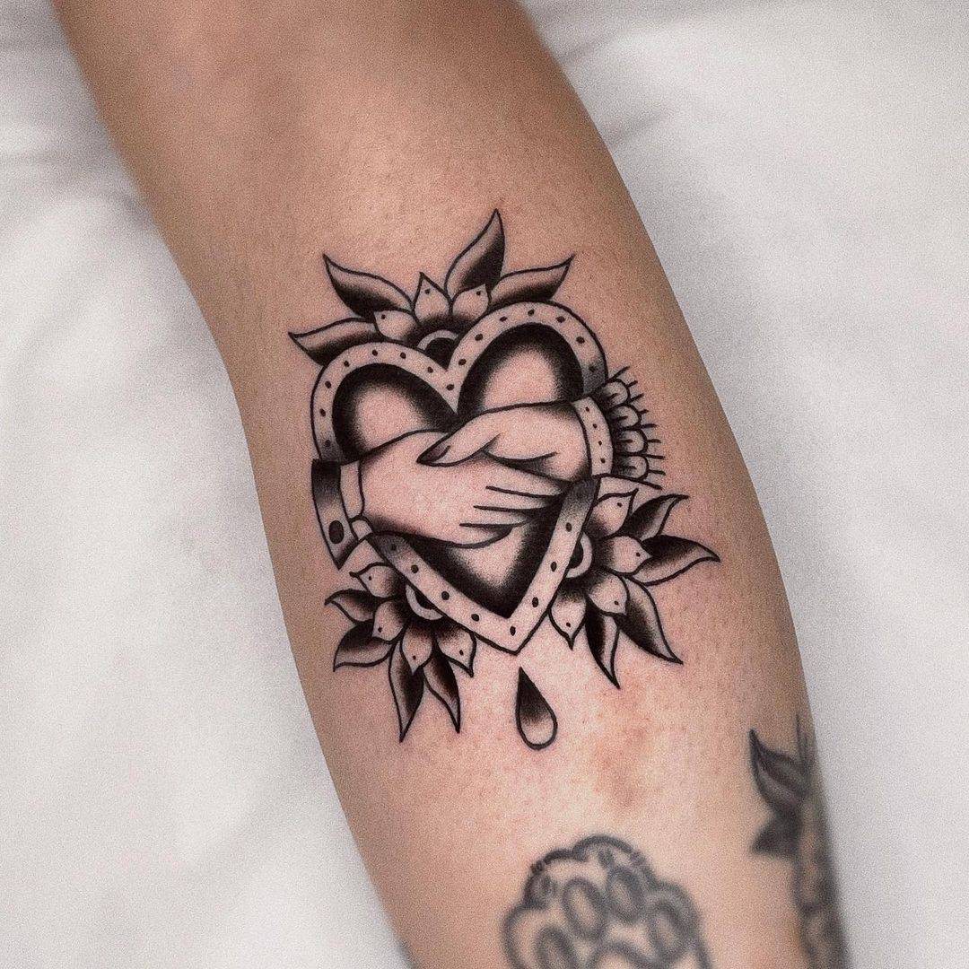 Heart tattoo 2