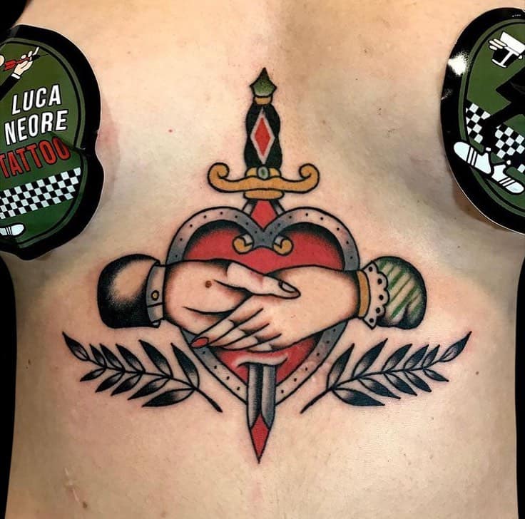 Heart tattoo 3