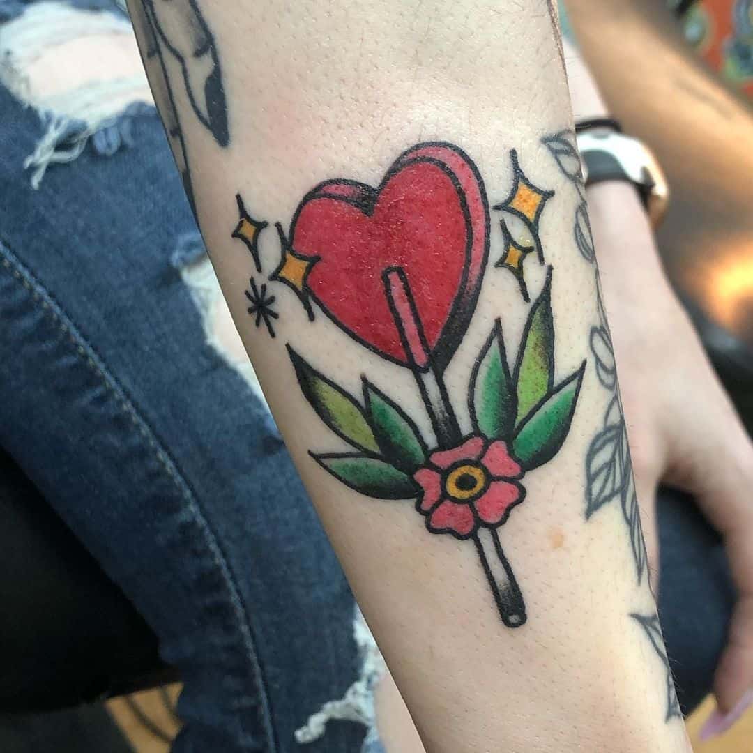 Heart tattoo 5