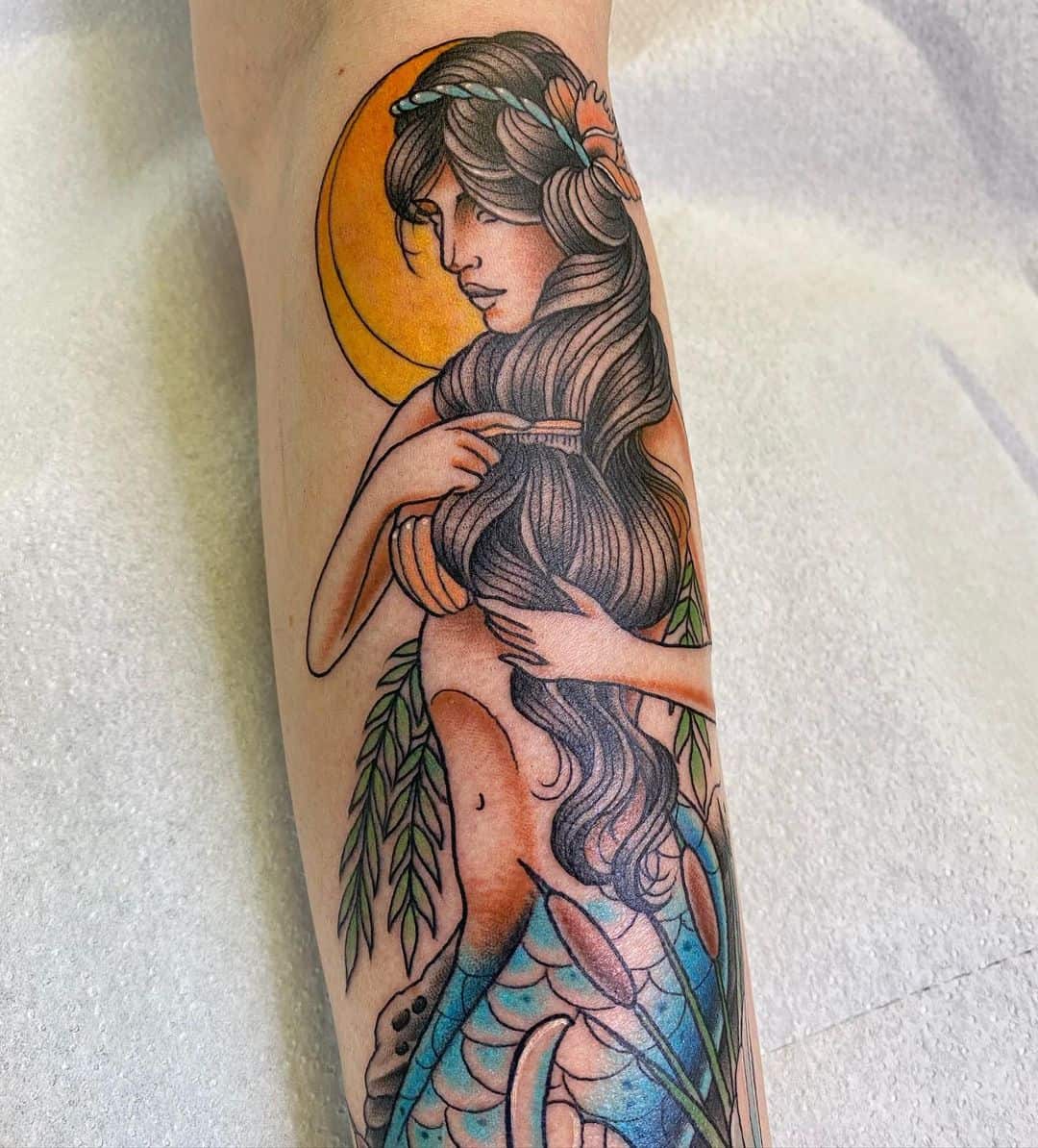 Mermaid tattoo 2