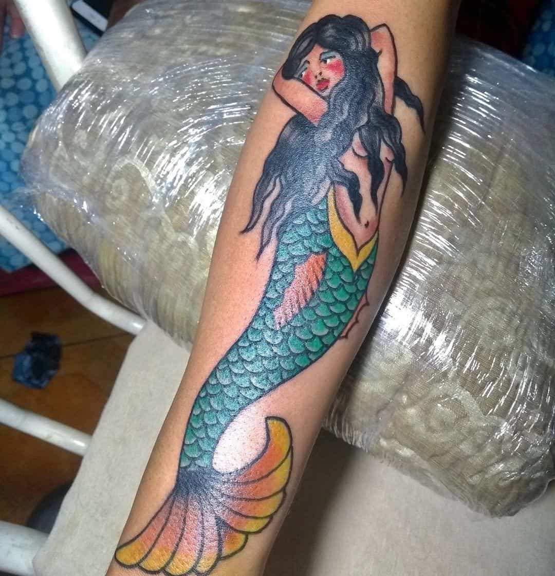 Mermaid tattoo 3