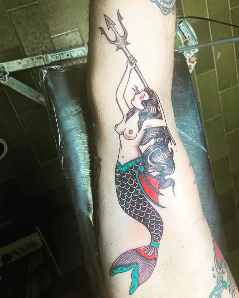 Mermaid tattoo 5