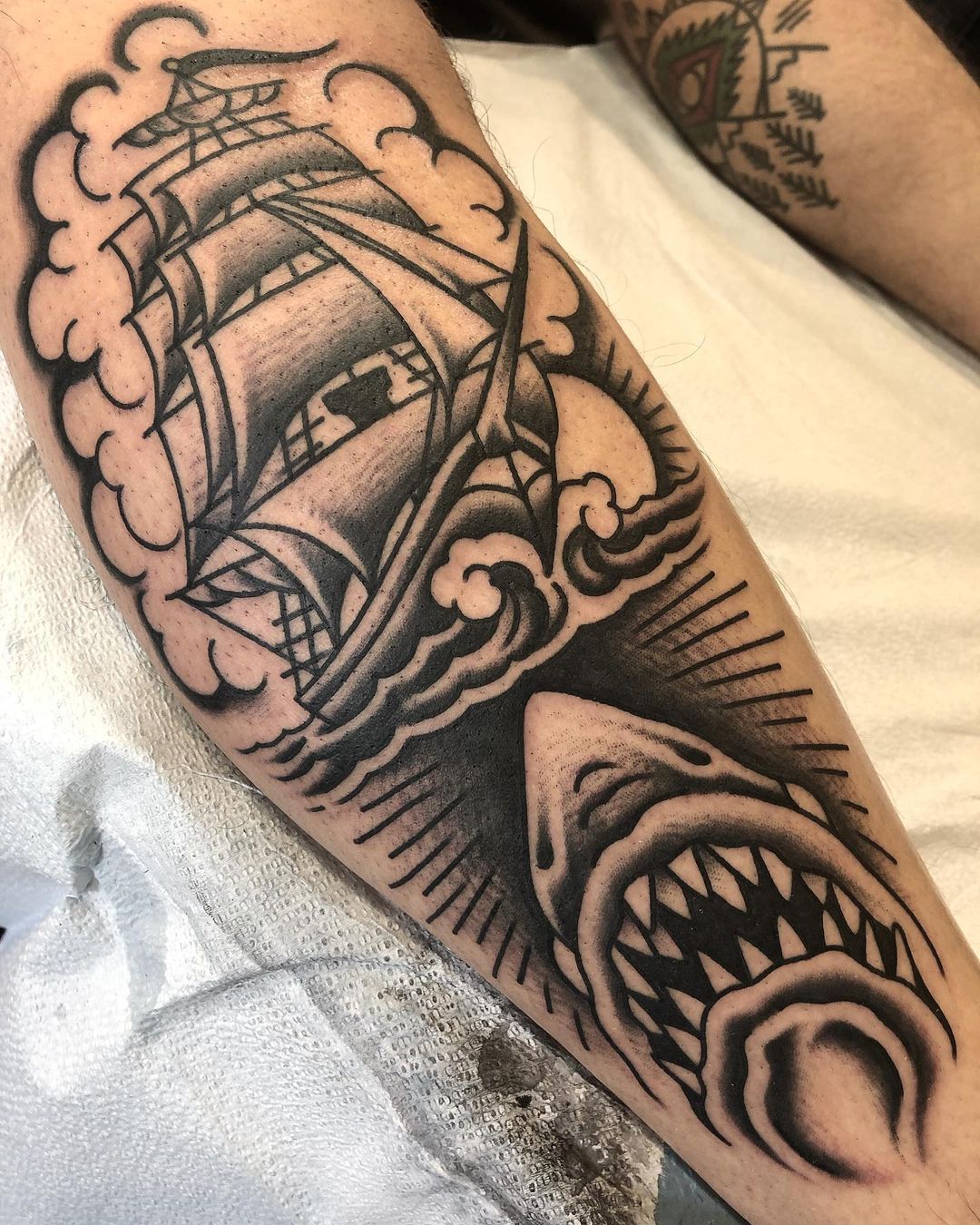 Shark tattoo 2