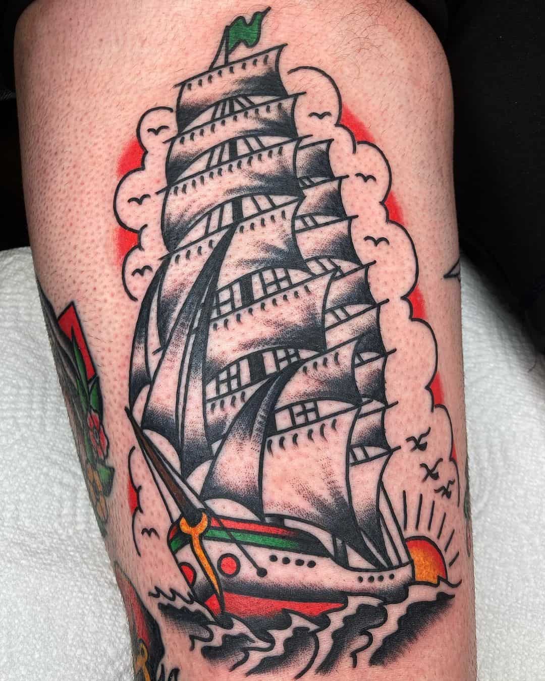 Ship tattoo 1