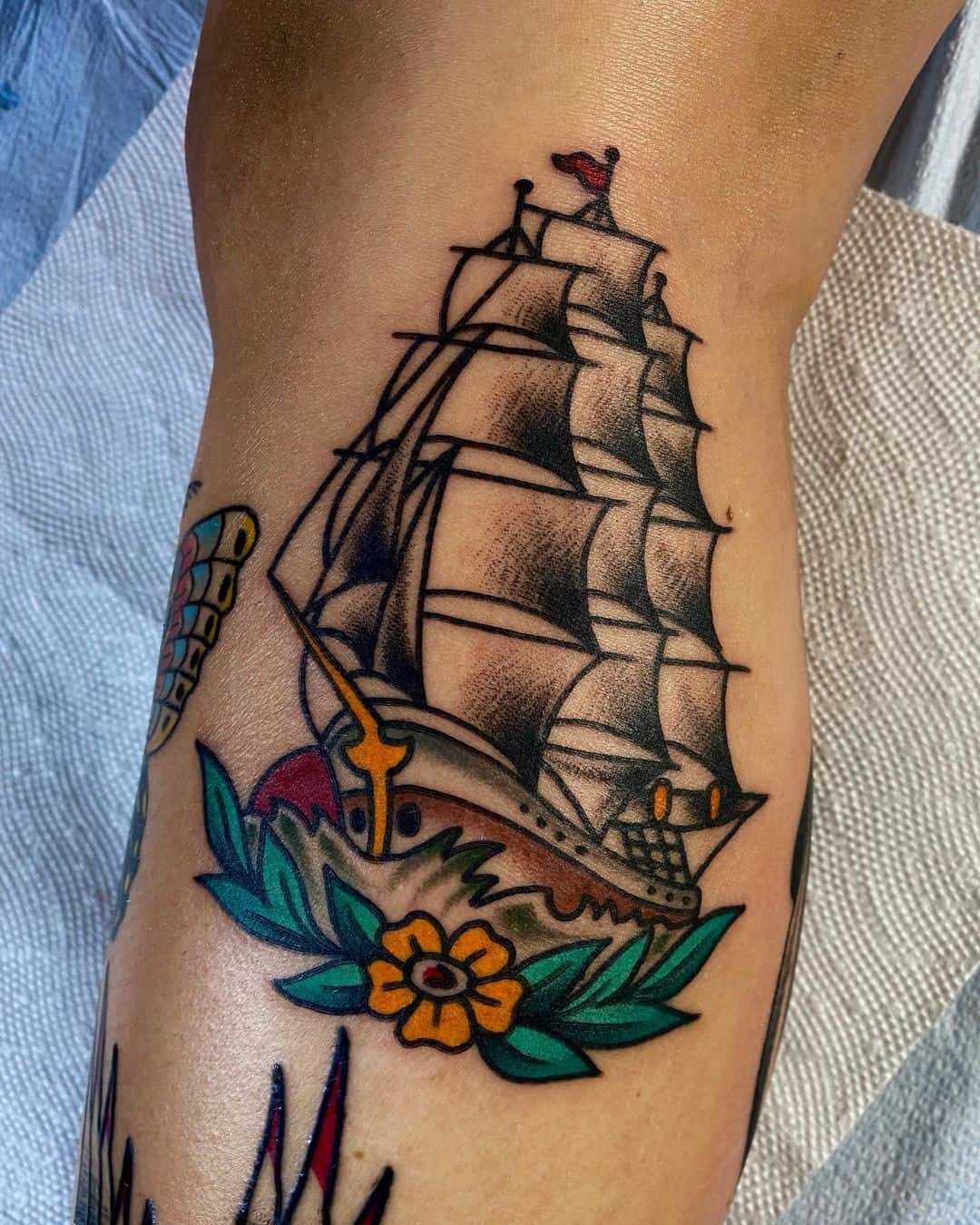 Ship tattoo 2