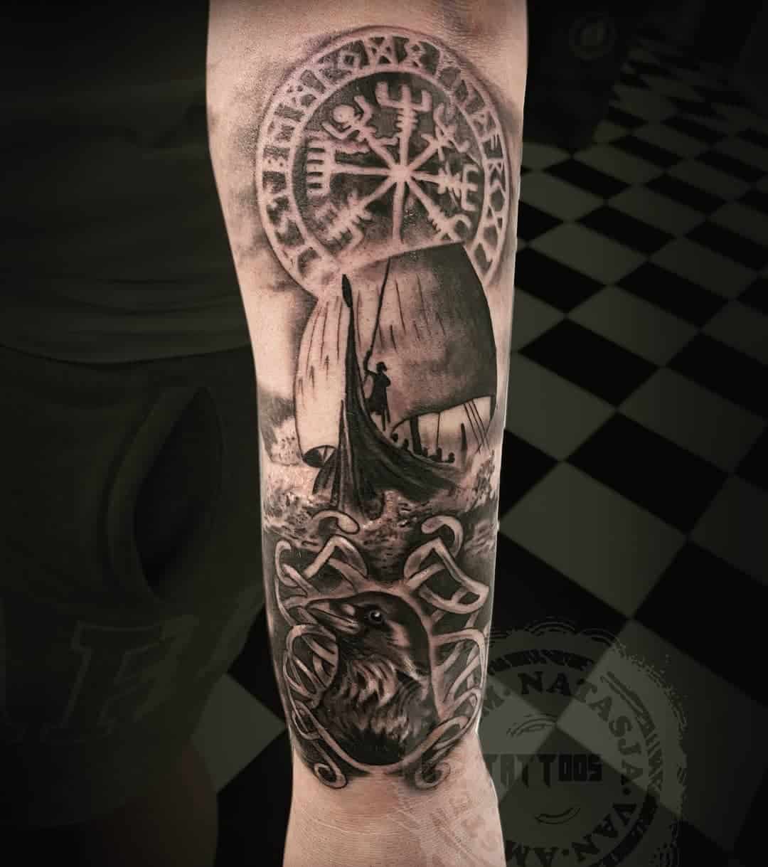 Ship tattoo 4