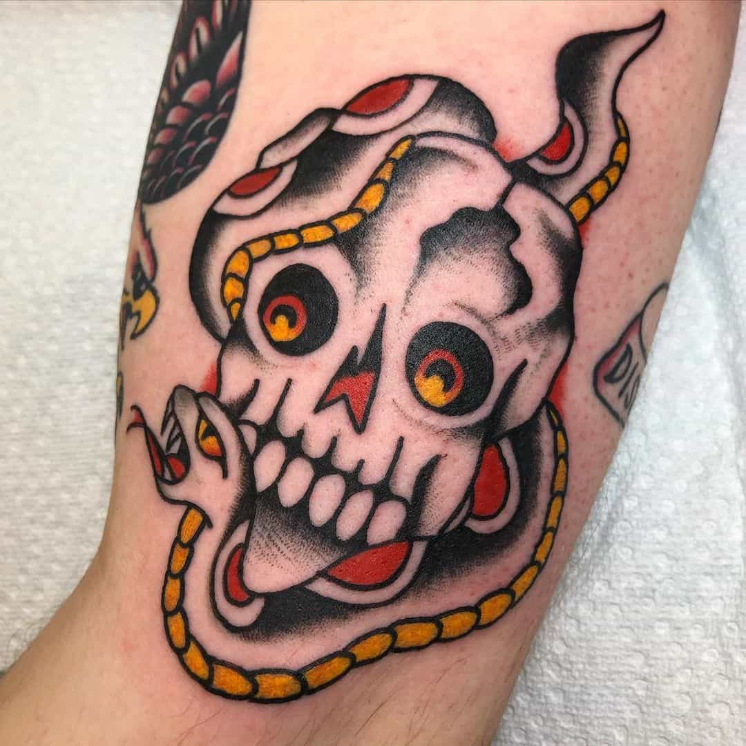 Skull tattoo 2