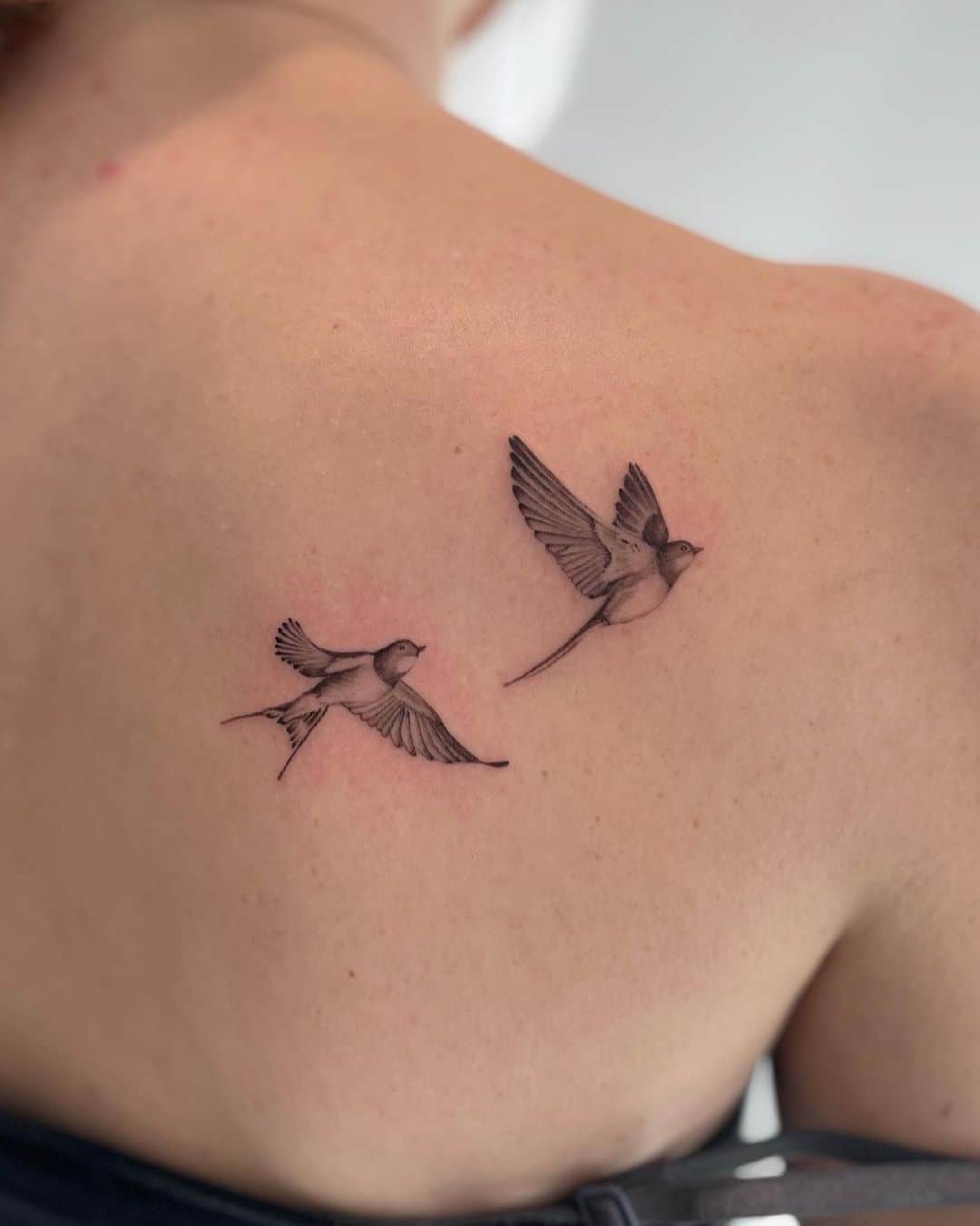 Swallow tattoo 2