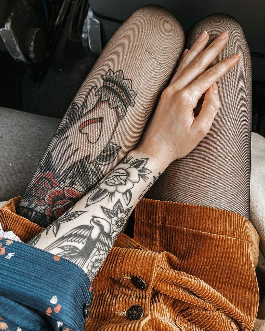 Vintage sleeve tattoo 4