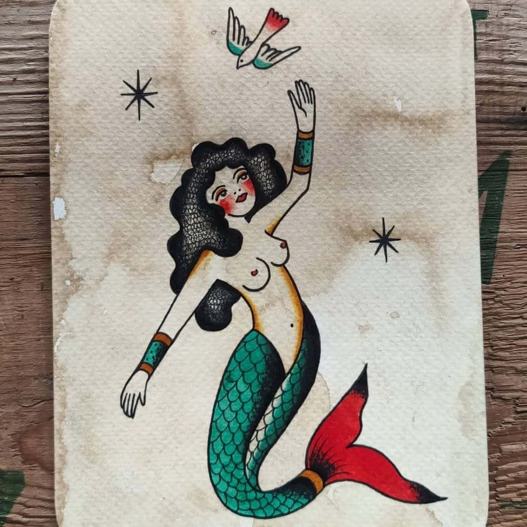 Vintage tattoo flash 1