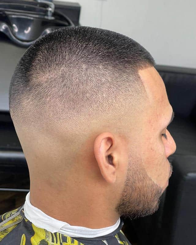 Bald Fade Hairstyles for Receding Hairline 1