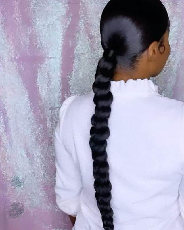 Braided Single-Ponytail 1