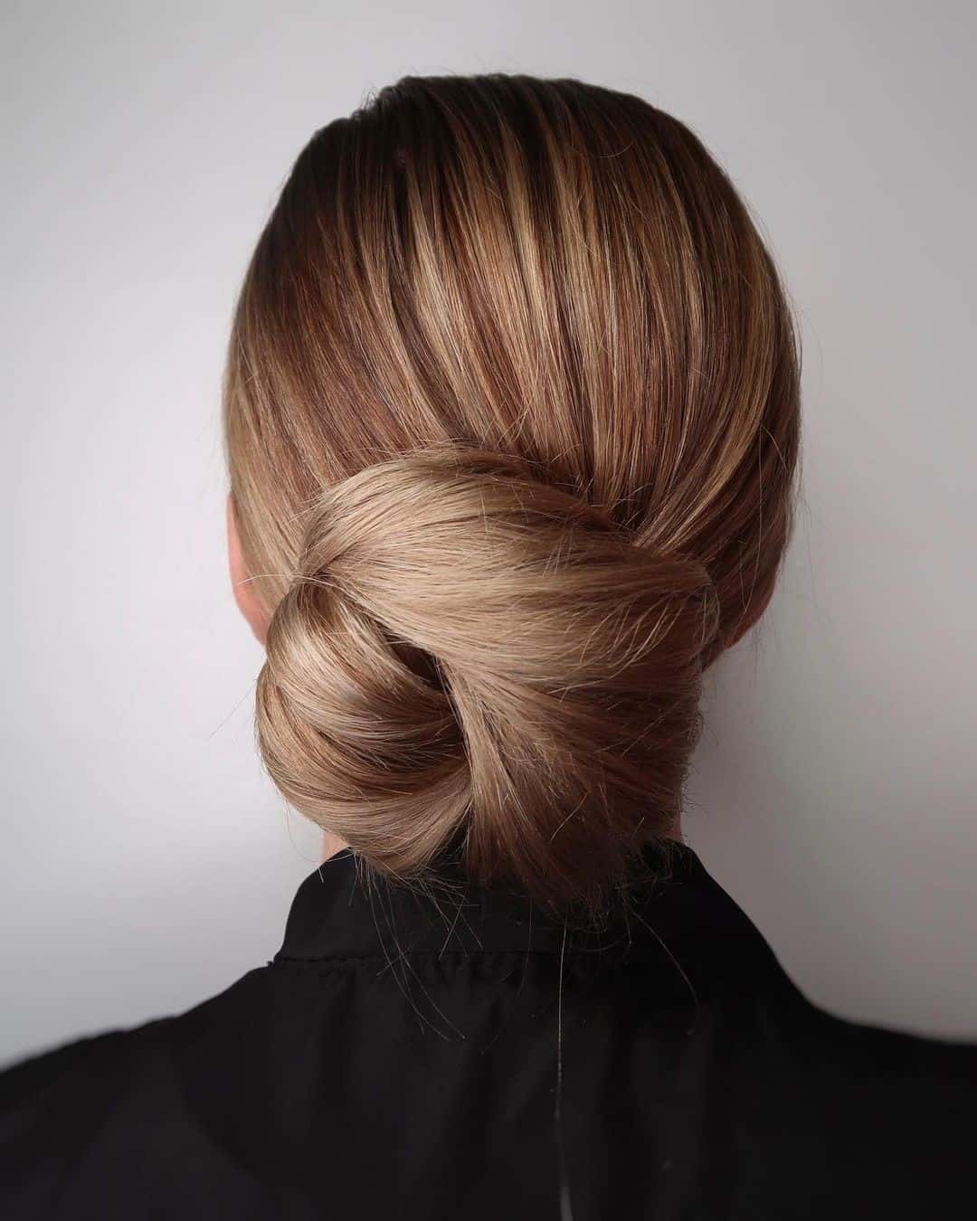 Formal Chignon Light Hair