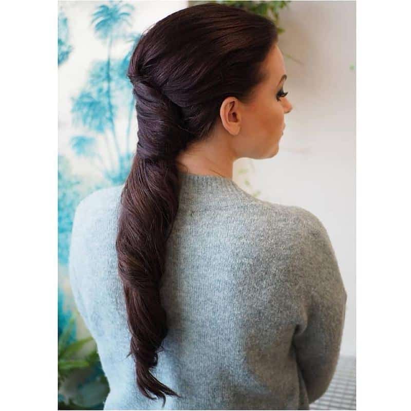 Half-Twisted Ponytail 2