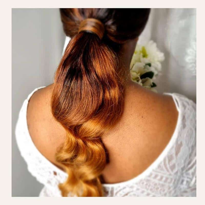 Ponytail Hairstyles With Weave 1