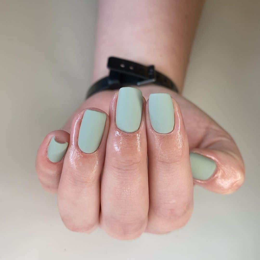 Short Matte Nails 