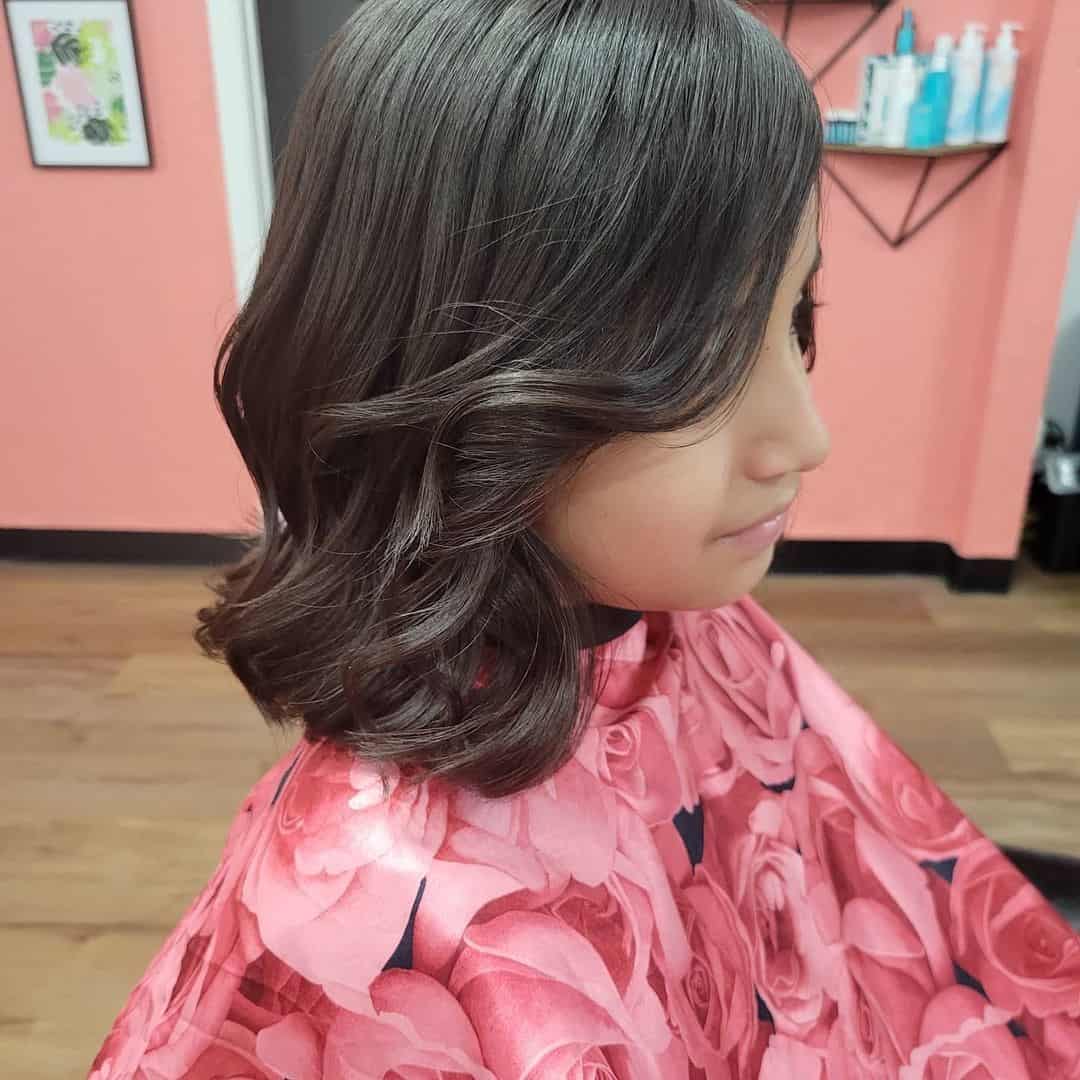 Short Wavy Hair For Little Girls 