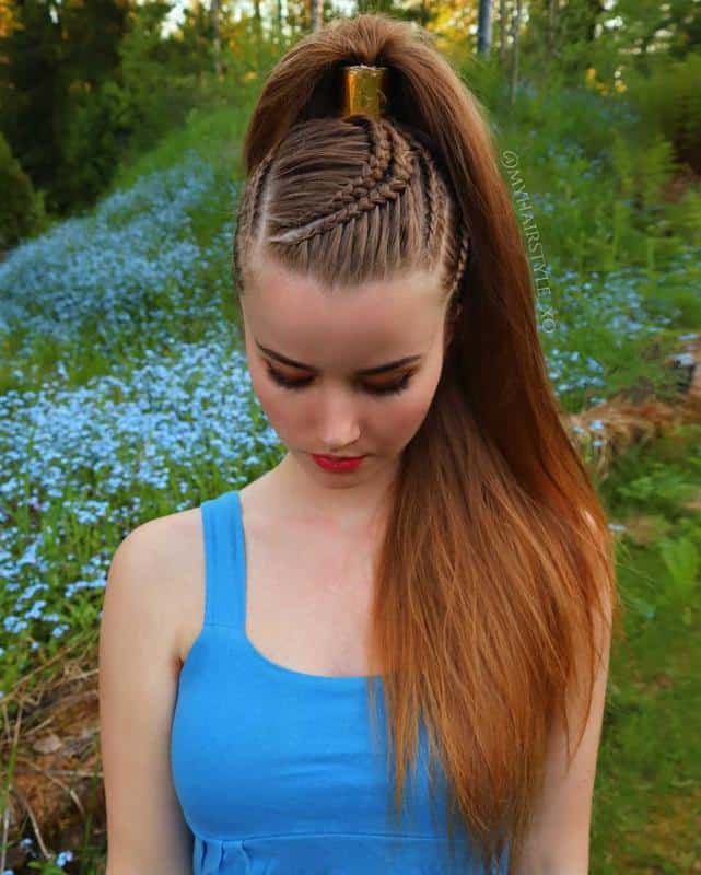 Sophisticated Ponytail Hairstyles 1