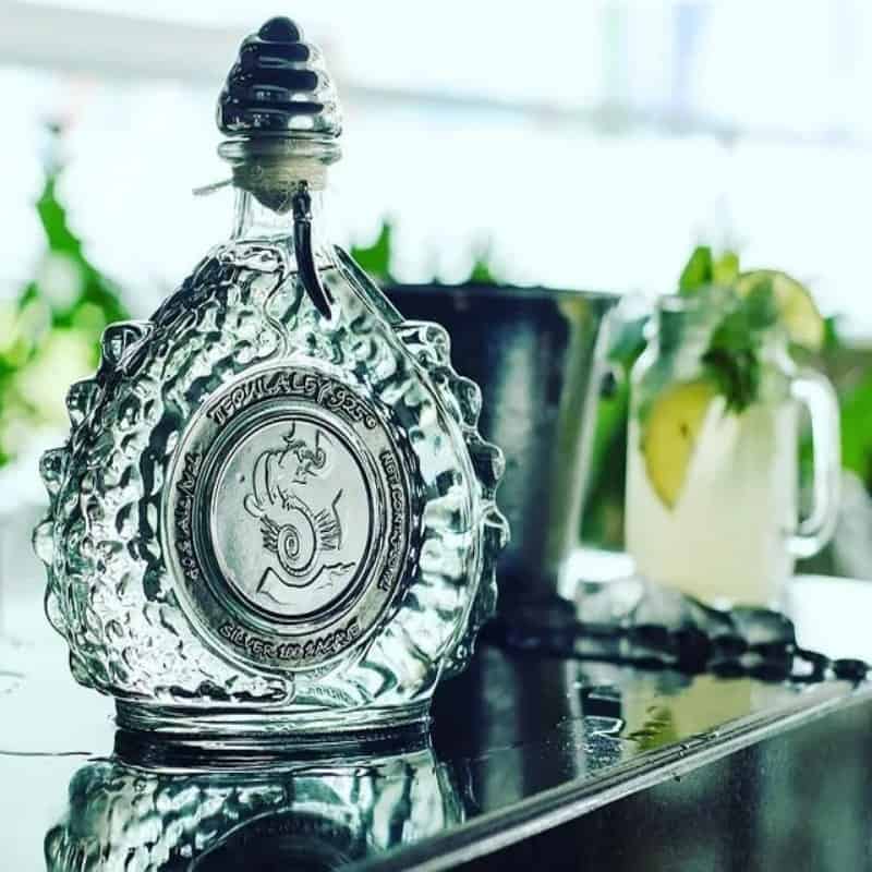 Tequila Ley .925 Diamond-Crusted Sterling Decanter