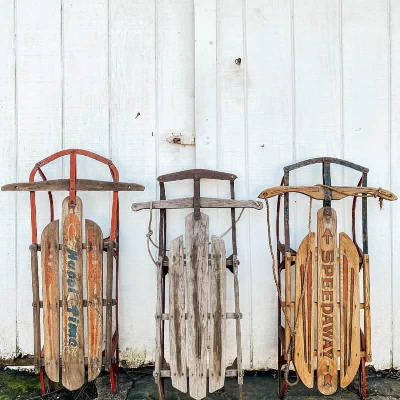 Types of Antique Sleds
