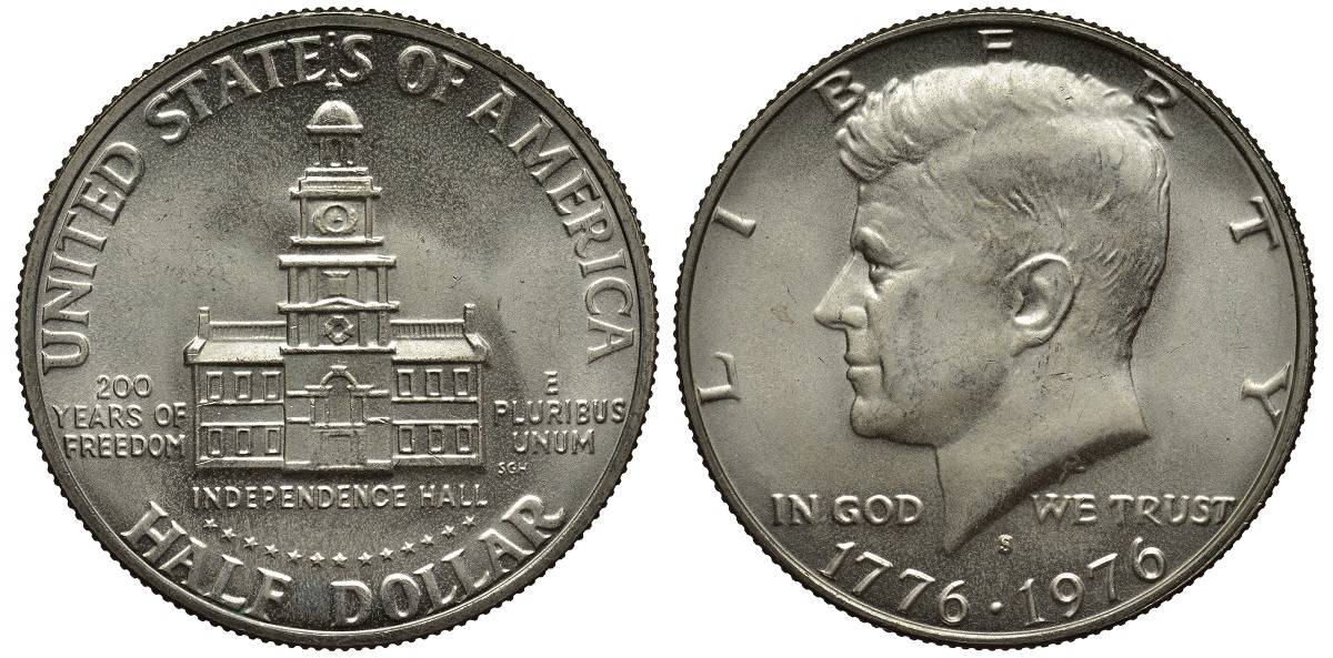 1776 to 1976 Half Dollar Value