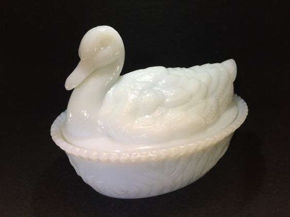 Duck on Reeds Candy Dish
