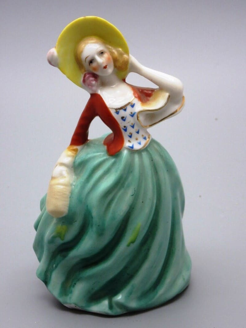 Occupied Japan American Style Lady Figurine