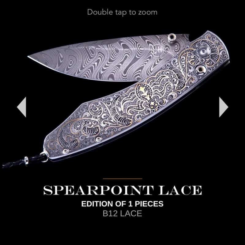 Spearpoint Lace Knife
