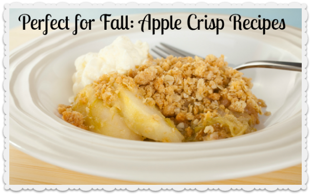 Fall Apple Harvest Brings Two Delicious Crisp Recipes