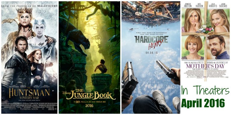 The Jungle Book and More: In Theaters April 2016