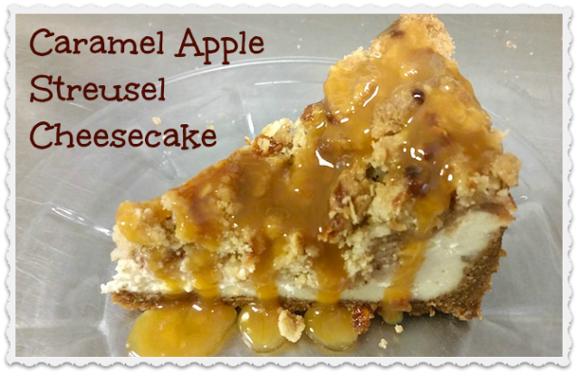 Caramel Apple Streusel Cheesecake: Perfect for Fall Recipe