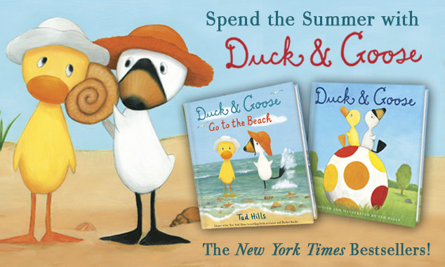 Summer Reading: Duck and Goose Style #DuckAndGoose