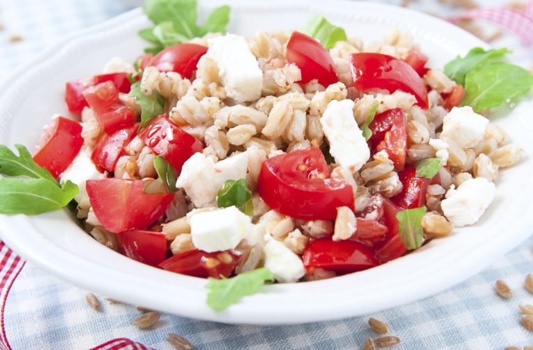 Farro Wheat with Roasted Tomatoes: One of The Many New Grains