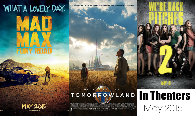 Romance, Nightmares and Superheroes: May 2015 Movies