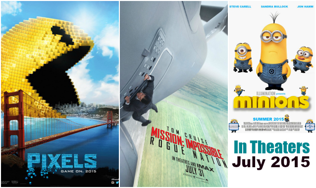 Terminators and Minions: July 2015 Movies