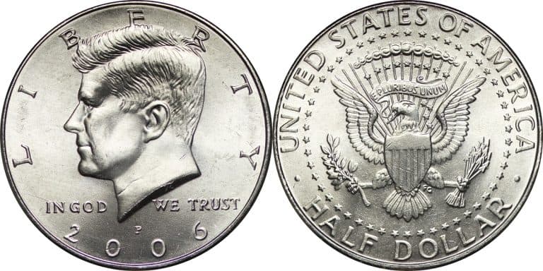 Kennedy Half Dollar Value Chart (1964, 1966, 1967, 1968, 1970, 1971, 1972)