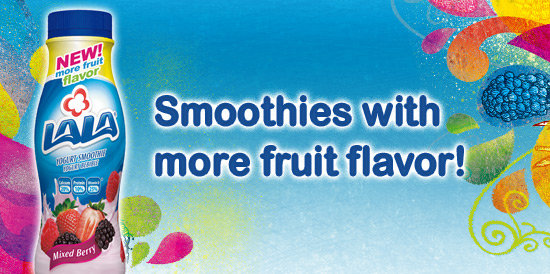 Discover More Fruit Flavor With LALA Smoothies #SaboreaLALA