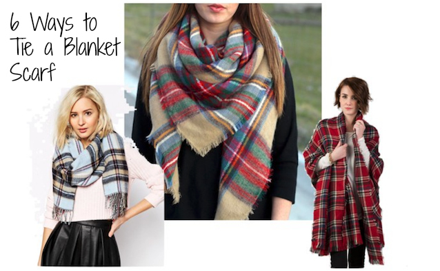 6 Ways to Tie a Blanket Scarf