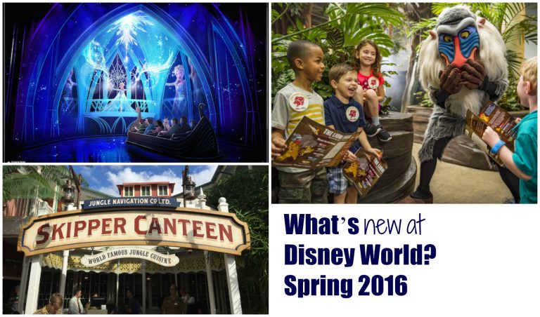 What’s New at Disney World? New Attractions, Dining Options and Fun Adventures to Check Out Spring 2016