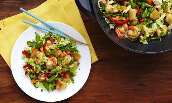 Delicious Cabbage Stir-Fry With Shrimp