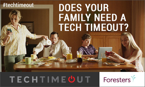 Take a Family Technology Break #TechTimeout